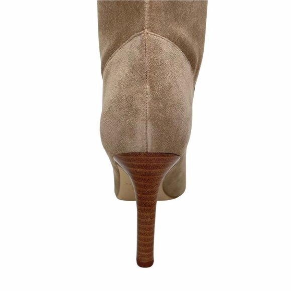 Marc Fisher LTD Zadia Tan Suede Knee High Boots - Picture 11 of 13